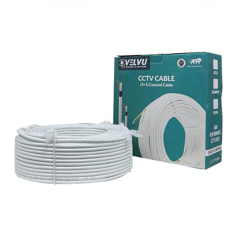 Image of Velvu CCTV Cable ST-CC-Gold (Length: 90 mtr)