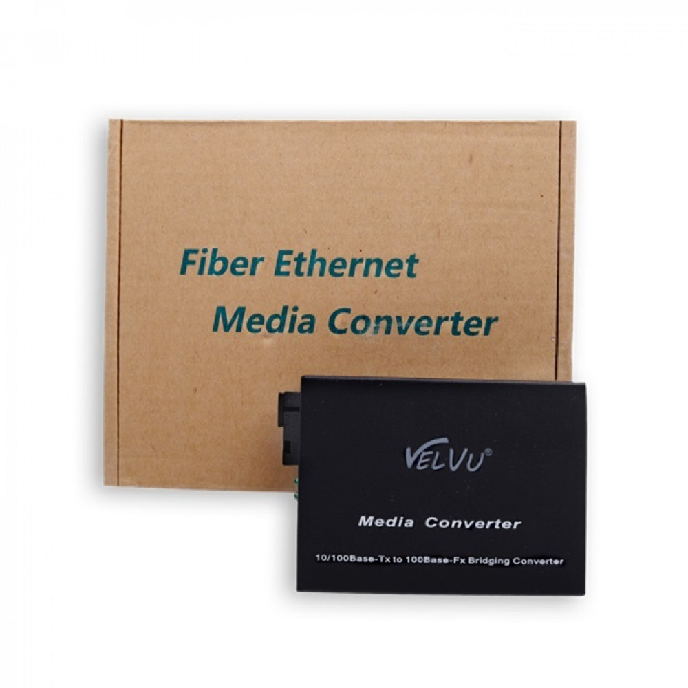 Image of Velvu 10/100 Media Converter ST-MC-NORMAL